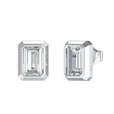 Aretes Guess Dama 4G Light Plateado